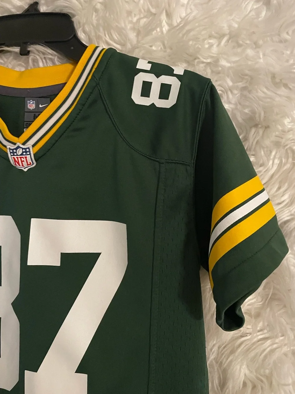 Green Bay Packers Jordy Nelson #87 Nike On Field Youth Jersey. Medium (10/12)